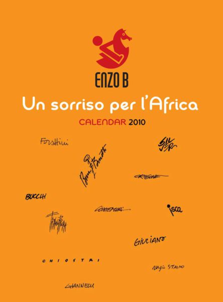 Copertina del calendario 2010 di ENZO B, disegnato da Silver